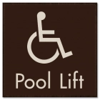 Pool Lift w/ ISA Symbol - Large
