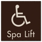 Spa Lift w/ ISA Symbol - Large