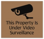 Video Surveillance Sign - Acrylic