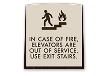Stairs/Elevator Signs