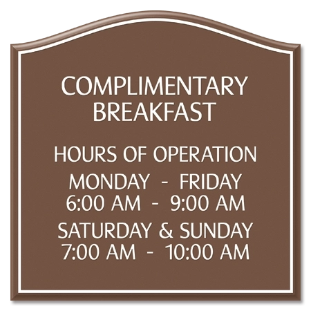 10-Line General Information Sign