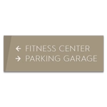 2-Line Directional Sign