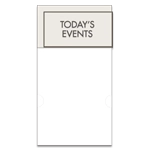 2-Line Informational Sign w/ Insert Window