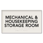 3-Line Common Room Sign (Back of House)