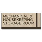 3-Line Common Room Sign