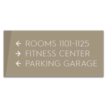 3-Line Directional Sign