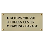 3-Line Directional Sign
