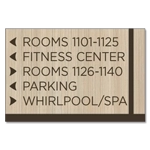 5-Line Directional Sign