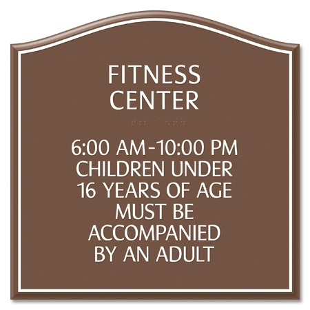 8-Line Common Room Sign