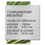 8-Line General Information Sign