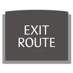 Exit Route Sign