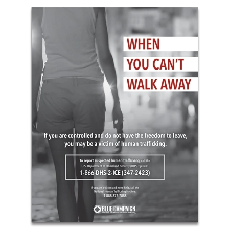 Maine Human Trafficking Notice Celtec Hotel Sign