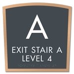 Stairway ID Sign - NYC Compliant