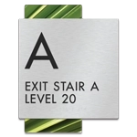 Stairway ID Sign - NYC Compliant