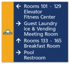 10-Line Directional Sign