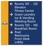 12-Line Directional Sign