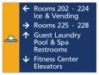 8-Line Directional Sign