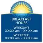 8-Line General Information Sign