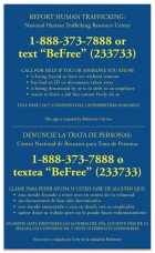 Baltimore MD Code - Human Trafficking Notice - Celtec Material