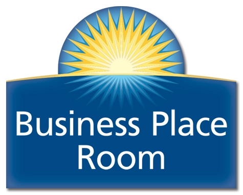 "Business Place Room" Sign