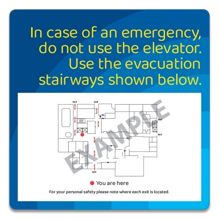 Elevator Evacuation Plan (Evacuation Stairways)