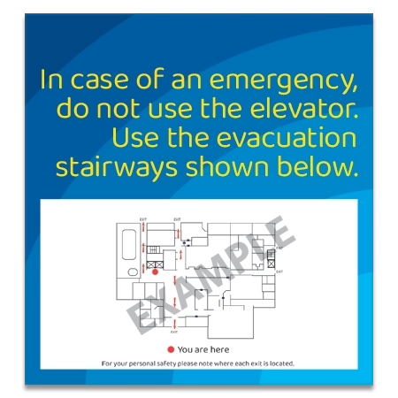 Elevator Evacuation Plan (Evacuation Stairways)