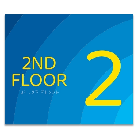 Floor Indicator Sign