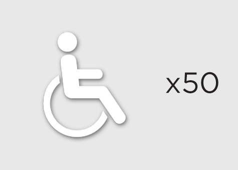 ISA Symbol Only - 50 Pack