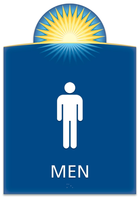 Men Sign w/Male Symbol