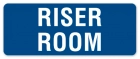 Riser Room Label