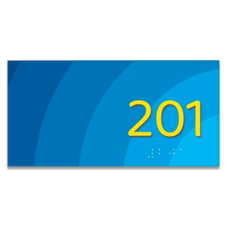 Room Number Sign