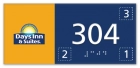 Room Number Sign w/Symbol