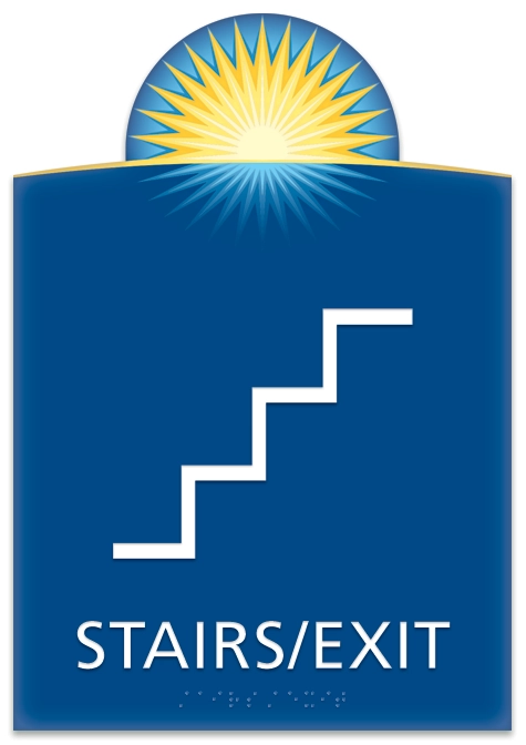 Stairs/Exit Sign