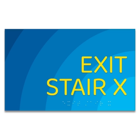 Stairway Exit Sign - DC Compliant