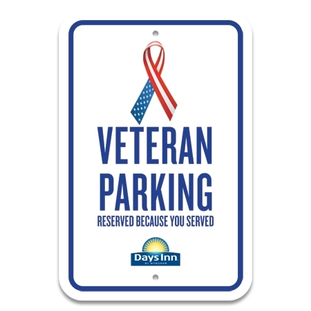 Veteran Parking Sign