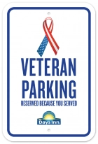 Veteran Parking Sign
