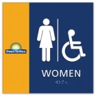 Women Sign w/Female & ISA Symbols