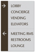 10-Line Directional Sign