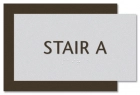 2-Line Guest Area Common Room Sign