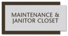3-Line Guest Area Common Room Sign