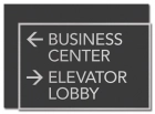 4-Line Directional Sign