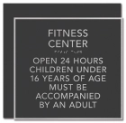 8-Line Common Room Sign