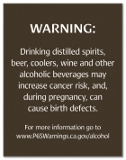 Alcohol Warning Sign: Pregnancy and Birth Defects