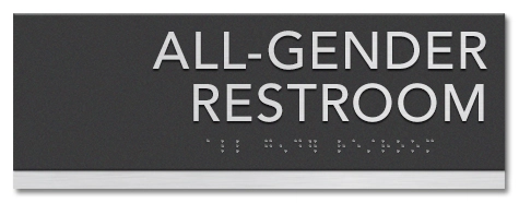 All-Gender Restroom Sign