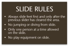 Arkansas Slide Rules Sign