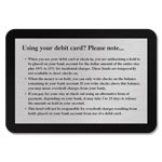 Debit Card Policy Sign