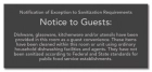 Exception to Sanitization - Florida Code