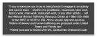 Florida Code - Human Trafficking Post (Small) - Acrylic Material