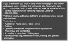 Human Trafficking Notice - 3 PackAcrylic Material