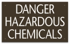 Indiana Hazardous Chemicals Sign
